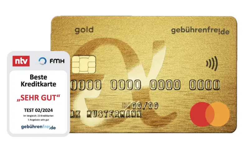 Gebührenfrei Mastercard Gold